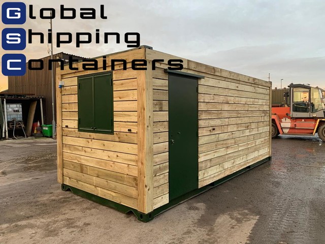 20ft x 8ft Cladded 50/50 Canteen/Shipping Container (Carlisle area) 20ft x 8ft Cladded 50/50 Canteen/Shipping Container (Carlisle area)