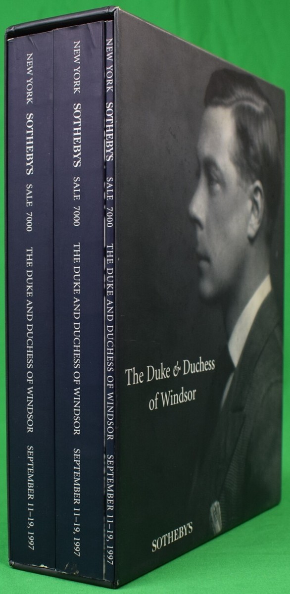 THE Duke ＆Duchess of Windsor（1997 サザビーズ） The Duke And Duchess Of Windsor 3 Vol Box Set September 11