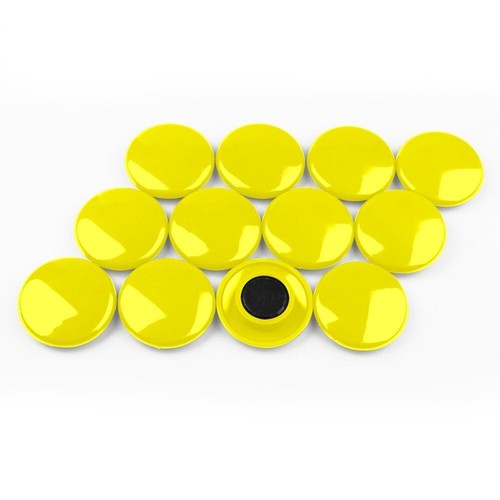 Grandes imanes de oficina de planificación para nevera, pizarra blanca, tablón de anuncios - 40 mm de diámetro - Imagen 16 de 17