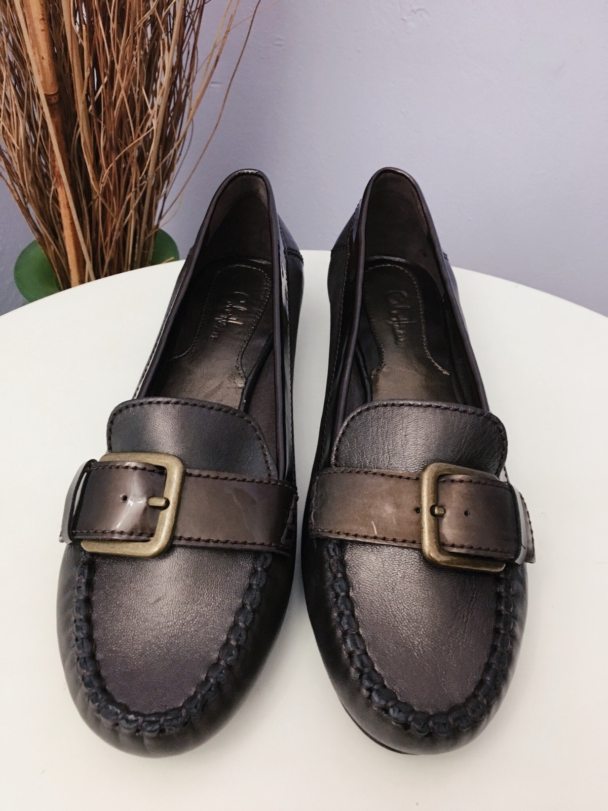 Cole Haan Sz 9 Donna Loaf Shoes Slip On Golden Bronze NEW Cole Haan Sz 9 Donna Shoes Loaf Shoes Donna Slip On Golden Bronze NEW 79d5f8