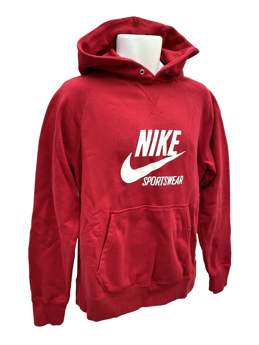 公式正規品!★NIKE NSW CLASSIC HOODIE (RED) 公式正規品!☆NIKE NSW CLASSIC HOODIE (RED)