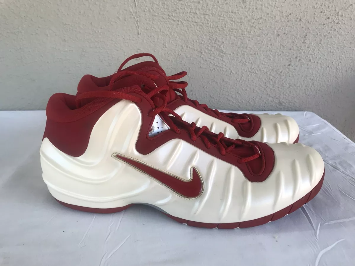 RARE Nike Air Pureposite Foamposite 2002 Men US 16 Sneaker Basketball Athletic B