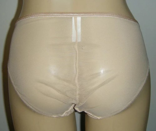 DKNY Super Sleek Brief Size L 14 Nude Beige Lace Knickers Lingerie 443267 New - Picture 4 of 12