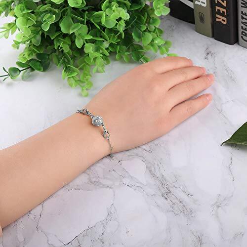 QACOWW 12 Pieces Necklace Extenders, Necklace Extension Clasps Set, Silver - Bild 6 von 6