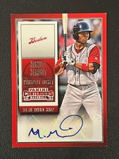 Manuel Margot 2015 Contenders Baseball Prospect Ticket Auto Red Sox 29