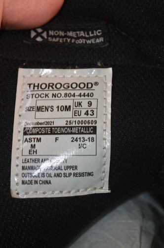 Thorogood 804-4440 Herren GEN-Flex2 8" Gummistiefel Arbeitsstiefel Größe 10M - Bild 14 von 24