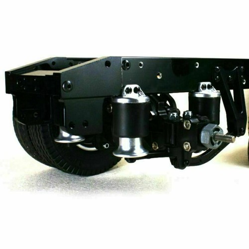 LESU Metal Dual Pneumatic Suspension Kit For TAMIYA RC Tractor Truck Model 1/14 - Picture 2 of 11