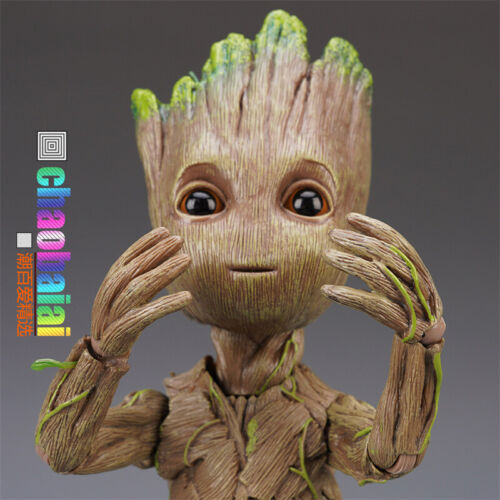 Guardians of the Galaxy Groot Action Figure Baby Groot HT 1:1 Model Toy Box NEW - Picture 6 of 24