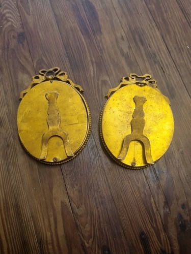 Interesting Antique French LOuis XV Pair Of Oval Picture Frame 14 X 9,5 cm - Picture 5 of 6