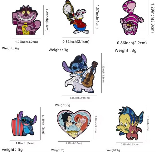 Disney Character Enamel Pins/Badges - Picture 182 of 195