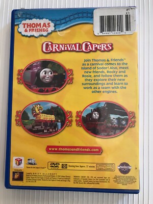 THOMAS & FRIENDS ~ CARNIVAL CAPERS ~ DVD, 2007 ~ NEW FRIENDS