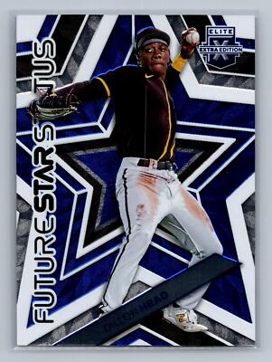 Dillon Head 2023 Panini Elite Extra Edition Future Star Status Blue SN #FS-15