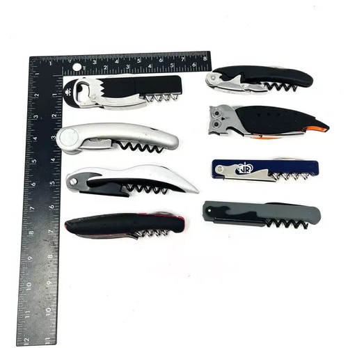 8 Stück verschiedene Kellnerfreund Korkenzieher Weinflaschenöffner, Folienschneider - Bild 2 von 4