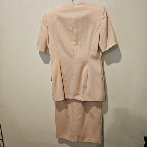 Women's Atrium Collection Vintage Skirt Suit Size 6 Pink - Picture 7 of 15
