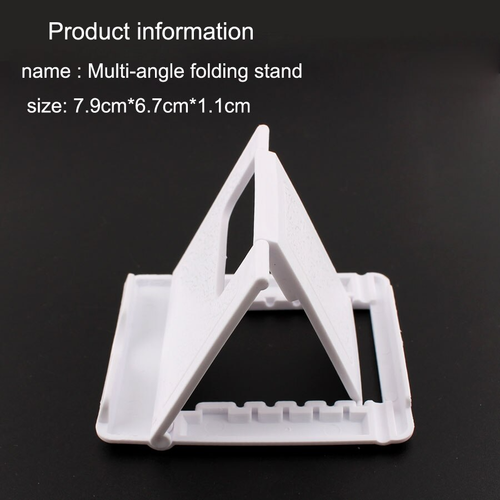 Support de téléphone réglable support pliable berceau mince pliable pour Samsung iPhone FS - Photo 6 sur 13