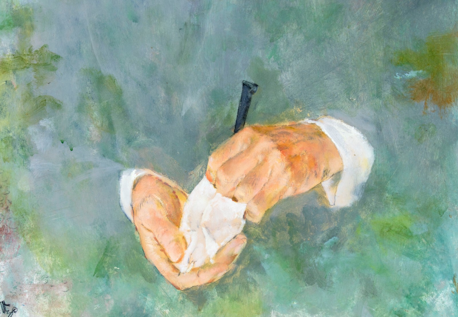 Thornton Utz (FL,TN,1914-1999) obraz olejny 124120 - Zdjęcie 5 z 11