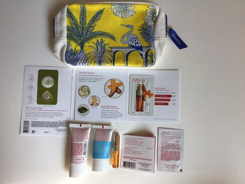 Clarins 7 Pcs  Gift Set Travel Kit - Picture 2 of 4