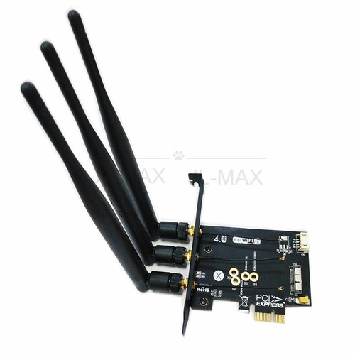 Adaptador BCM943602CS WiFi + Tarjeta Bluetooth 4.0 a PCI-E x1 para PC/Hackintosh - Imagen 1 de 5