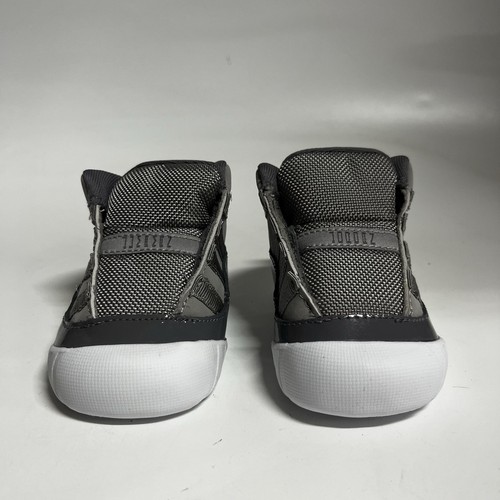 Stivaletti culla Nike bambino bambino Jordan 11 Cool grigio taglia 1C, 3C, 4C CI6165 005 - Foto 7 di 9