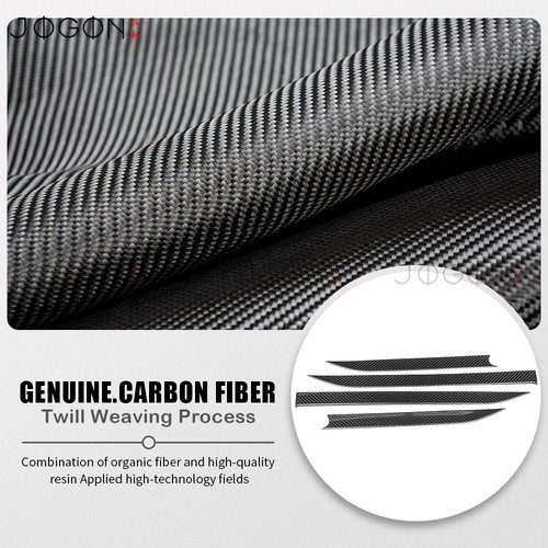 Real Carbon Fiber Interior Door Panel Trim For Ford Ranger 2023 2024 2025 Pickup - Picture 14 of 15