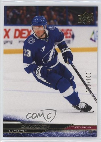2024-25 Upper Deck Extended Series Exclusives /100 Cam Atkinson #618