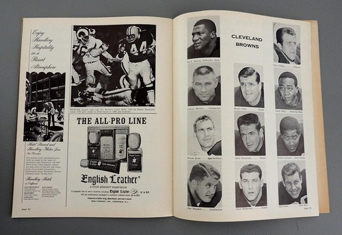 Revista del Programa LA RAMS Pro NFL LA Rams vs Cleveland Browns 19 de agosto 1967 - Imagen 6 de 6