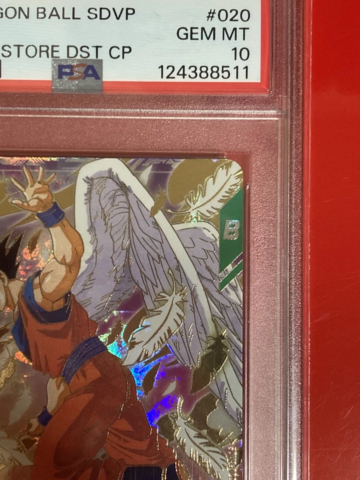 2025 PSA 10 SDVP-020 Angel Son Goku God Rare Dragon Ball Divers Japanese - Image 3 of 4