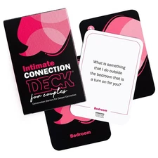 Connection Deck Card Game for Couples-Connecting and Revealing Questions to