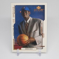 Darius Miles #202 (RC) Rookie Card Los Angeles Clippers 2000-01 Upper Deck MVP
