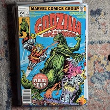 Godzilla #7 (Marvel 1978) 🔑1st Appearance Red Ronin