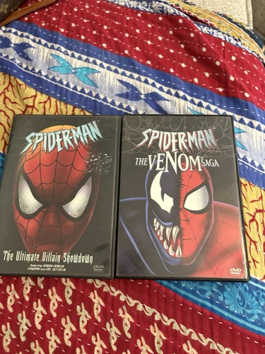 Marvel: Spider-Man The Venom Saga DVD 2005 And Ultimate Villian Showdown