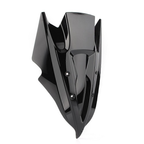 Double Bubble Motorcycle Front Windshield Screen For Kawasaki Z250 Z300 13-17 - Bild 5 von 12