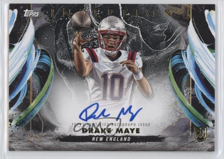 2024 Topps Inception Rookie Auto Variations Inception 1/1 Drake Maye #RAV-DM