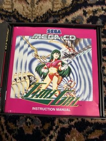 Sega Mega CD Game Time Gal Boxed with Manual Excellent Condition