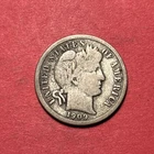 (1) Beautiful Antique 1909-O Barber Dime CHOICE VG-VERY GOOD NICE FILLER
