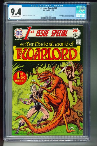 1st / First Issue Special. CGC 9.4 (NM). 1st app & origin of Warlord. Mike Grell - 第 1/2 張圖片