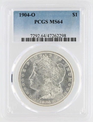 1904-O Morgan Silver Dollar PCGS MS64 S$1 New Orleans Minted No Reserve
