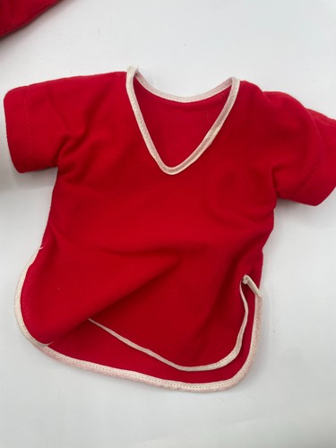 De colección Rushton Company Peluche Pijama Oso Rojo Camisón 16" Navidad - Imagen 12 de 13