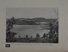 Antique Otter Lake Massawippi Quebec Art Print 1902 Boston & Maine Rail Road