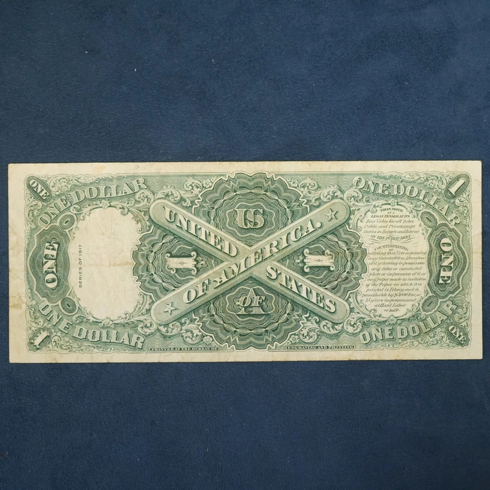 Series 1917 $1 U.S. Note FR 39 - Free Shipping USA - Image 2 of 3