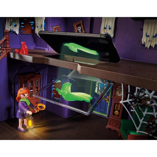 Scooby Doo Mystery Mansion Spielset Fred Daphne Scooby Vampir Sarg Sounds - Bild 5 von 9