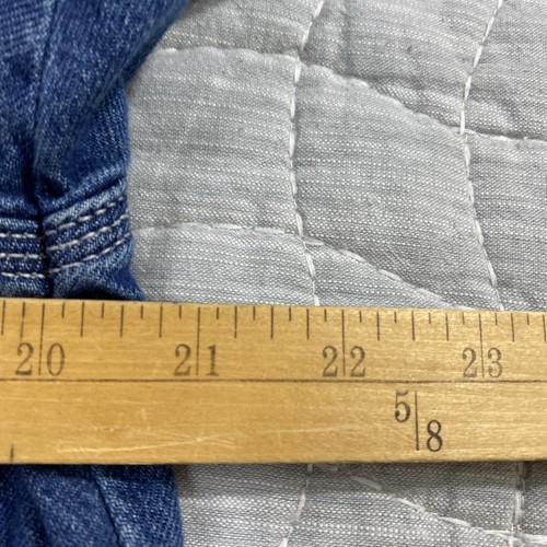 Lee Workwear Jeansjacke Herren Large blau Chore Mantel Knopfleiste Taschen Arbeit - Bild 6 von 9