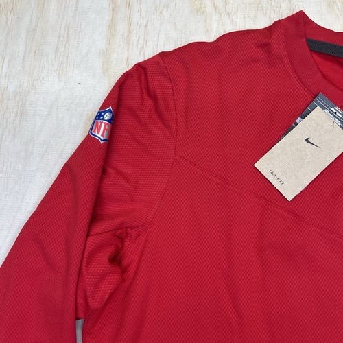 NEW XL Tampa Bay Buccaneers Nike Sideline Lockup Performance Pullover Sweatshirt - Picture 4 of 14
