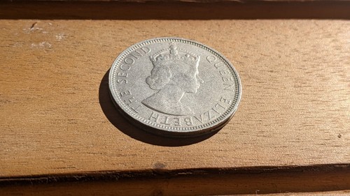 Malaya & British Borneo 50 Cents coin. About UNC - Foto 6 di 7