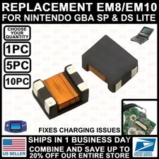 EM8 EM10 Filter Choke Coil for Nintendo DS Lite & Game Boy Advance GBA SP Part