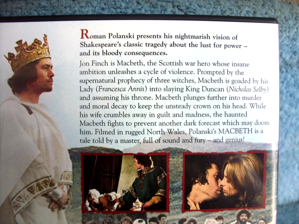 MacBeth (DVDR2) 1971 Martin Shaw 134mins (BARGAIN) - Image 3 of 4