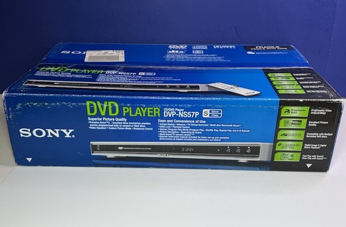 Reproductor de DVD/CD Sony DVP-NS57P plateado escaneo progresivo - nuevo con control remoto - Imagen 1 de 8