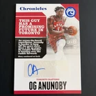 OG ANUNOBY ROOKIE AUTO BLUE 40/99 CHRONICLES 2017-18 TORONTO RAPTORS
