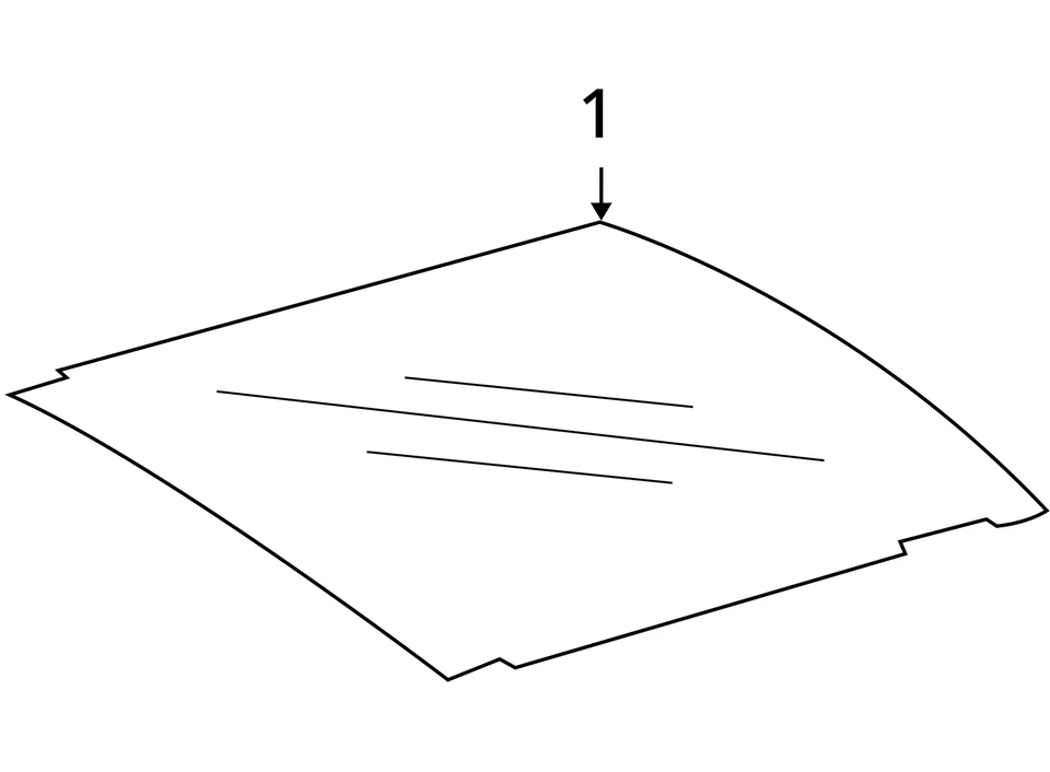 (LOCAL PICKUP ONLY) Roof Glass 164 Type GL450 Rear Fits 07-12 MERCEDES GL-CLASS  Foto 4 de 4