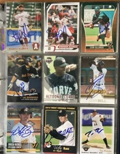 PITTSBURGH PIRATES MINOR LEAGUE SIGNED AUTOGRAPHED CARDS REVISED